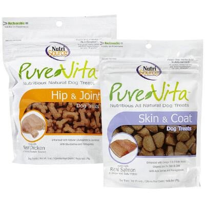 Pure vita skin and coat best sale dog treats